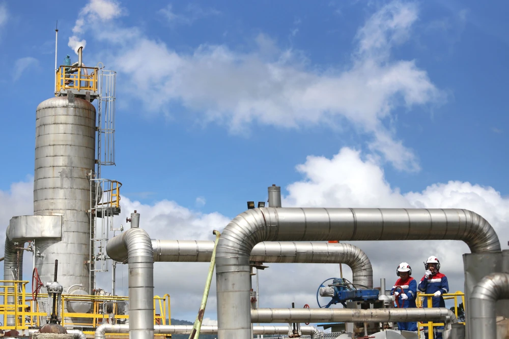 Oil production in Mexico